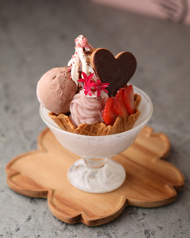 いちごショコラソフトミニパルフェ